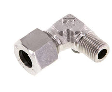 R 1/4'' Macho x 12L Codo de 90 grados de acero inoxidable 315 Bar DIN 2353