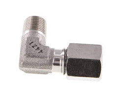 R 1/8'' Macho x 6L Codo de 90 grados de acero inoxidable 315 Bar DIN 2353