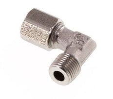 R 1/8'' Macho x 6LL Codo de 90 grados de acero inoxidable 100 Bar DIN 2353