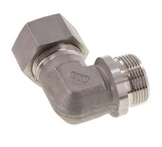 G 1 1/4'' Macho x 30S Codo de 90 grados de acero inoxidable 400 Bar DIN 2353