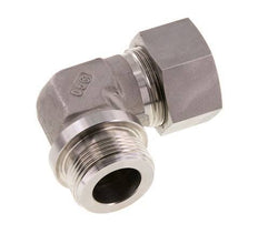 G 1 1/4'' Macho x 30S Codo de 90 grados de acero inoxidable 400 Bar DIN 2353