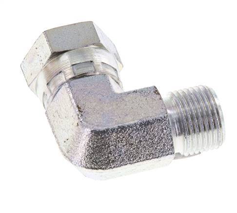 G 3/8'' M/F Codo de 90 grados de acero galvanizado 325 Bar - Hidráulico