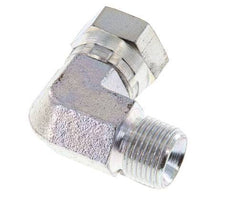 G 3/8'' M/F Codo de 90 grados de acero galvanizado 325 Bar - Hidráulico