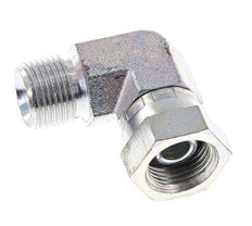 G 3/8'' M/F Codo de 90 grados de acero galvanizado 325 Bar - Hidráulico