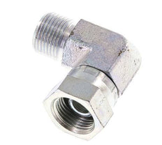 G 3/8'' M/F Codo de 90 grados de acero galvanizado 325 Bar - Hidráulico