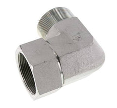 G 2'' M/F Codo de 90 grados de acero galvanizado 75 Bar - Hidráulico