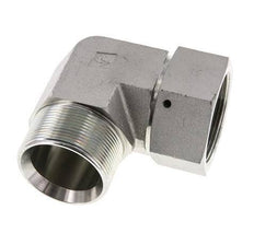 G 2'' M/F Codo de 90 grados de acero galvanizado 75 Bar - Hidráulico