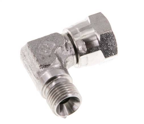 G 1/8'' M/F Codo de 90 grados de acero inoxidable 475 Bar - Hidráulico
