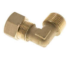 R 1/2'' Macho x 15mm Codo de latón de 90º de compresión 82 Bar DIN EN 1254-2