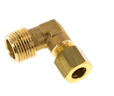 R 3/8'' Macho x 8mm Latón Codo de 90º de compresión 135 Bar DIN EN 1254-2