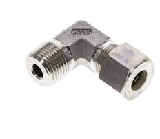 1/2'' NPT Male x 12S Stainless steel 90 deg Elbow Compression Fitting 630 Bar DIN 2353
