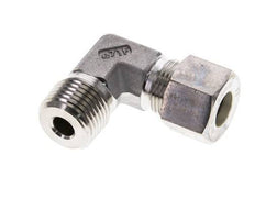 1/2'' NPT Male x 12S Stainless steel 90 deg Elbow Compression Fitting 630 Bar DIN 2353