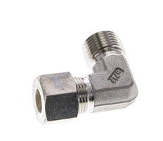 1/2'' NPT Male x 12S Stainless steel 90 deg Elbow Compression Fitting 630 Bar DIN 2353