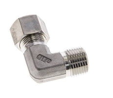 1/2'' NPT Male x 12S Stainless steel 90 deg Elbow Compression Fitting 630 Bar DIN 2353