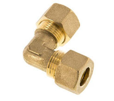 codo de latón de 12mm de 90 grados de compresión 75 Bar DIN EN 1254-2