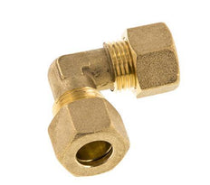 codo de latón de 12mm de 90 grados de compresión 75 Bar DIN EN 1254-2