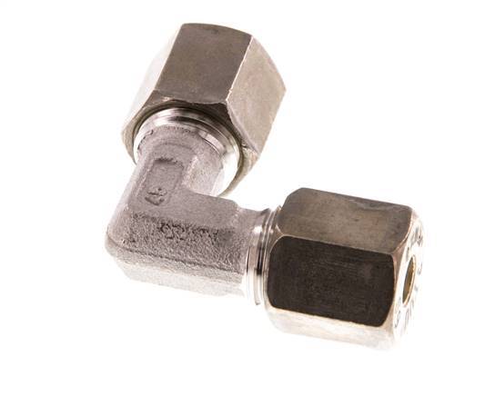 6S Codo de acero inoxidable de 90 grados de compresión 630 Bar DIN 2353