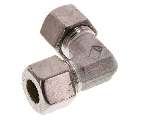 14S Codo de acero inoxidable de 90 grados de compresión 630 Bar DIN 2353