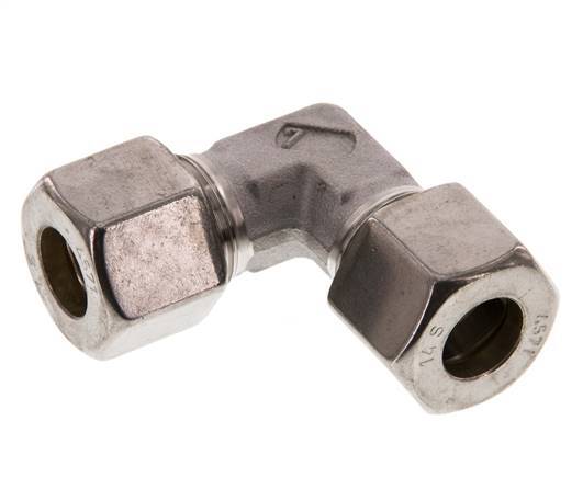 14S Codo de acero inoxidable de 90 grados de compresión 630 Bar DIN 2353