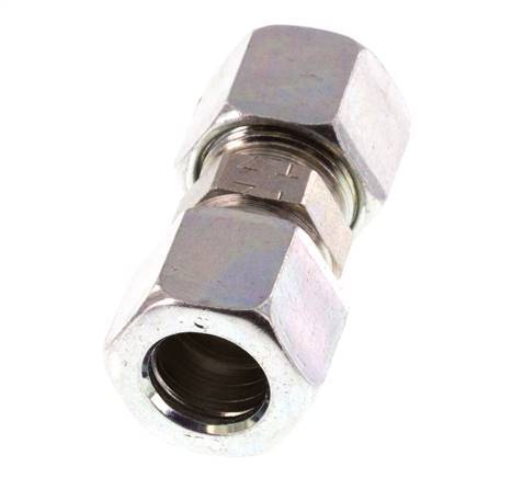 10LL Zinc plated Steel Straight Cutting Ring 100 Bar DIN 2353 [2 Pieces]