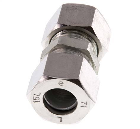 anillo de corte recto de acero galvanizado 15L 315 barras DIN 2353