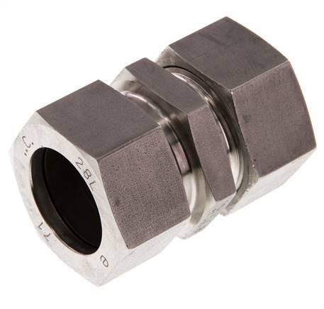 acero inoxidable 28L Anillo de corte recto 160 Barra DIN 2353
