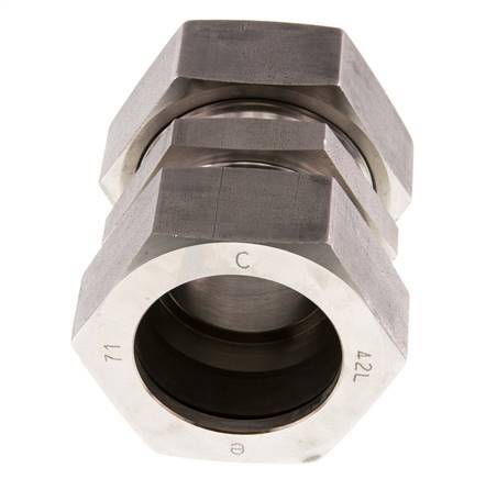 42L Anillo de corte recto de acero inoxidable 160 barras DIN 2353