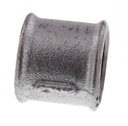 Rp 1 1/4'' Zinc plated Cast iron Round Socket 25 Bar [2 Pieces]