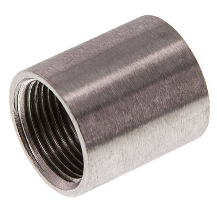 Rp 3/4'' Stainless steel Round Socket 16 Bar [2 Pieces]