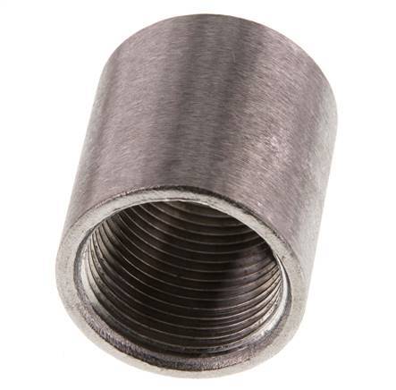 Rp 3/4'' Stainless steel Round Socket 16 Bar [2 Pieces]