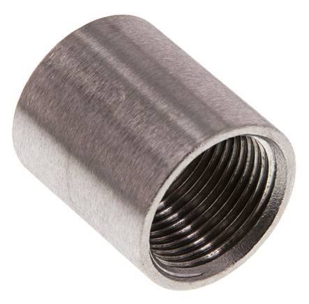 Rp 3/4'' Stainless steel Round Socket 16 Bar [2 Pieces]