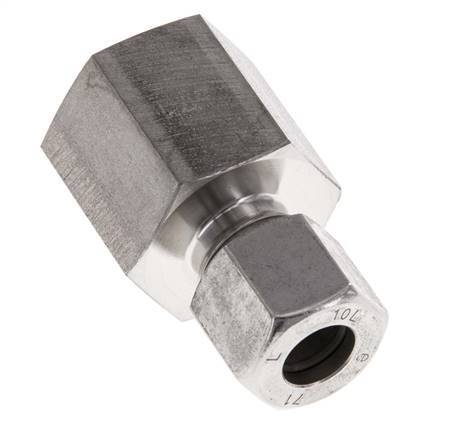 G 1/2'' x 10L Anillo de corte recto de acero inoxidable 315 Barra DIN 2353