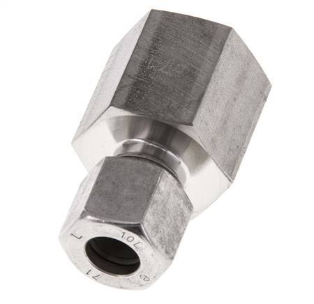 G 1/2'' x 10L Anillo de corte recto de acero inoxidable 315 Barra DIN 2353