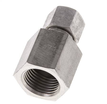 G 1/2'' x 10L Anillo de corte recto de acero inoxidable 315 Barra DIN 2353