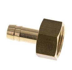 G 1/2'' x 10mm Brass Hose barb 16 Bar [2 Pieces]