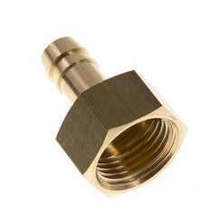 G 1/2'' x 10mm Brass Hose barb 16 Bar [2 Pieces]