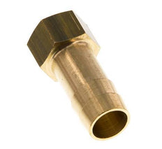 G 1/4'' x 13mm Brass Hose barb 16 Bar [2 Pieces]