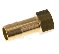 G 1/4'' x 13mm Brass Hose barb 16 Bar [2 Pieces]