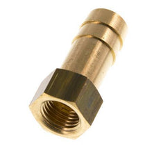 G 1/4'' x 13mm Brass Hose barb 16 Bar [2 Pieces]