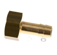 G 3/8'' x 9mm Brass Hose barb 16 Bar [2 Pieces]