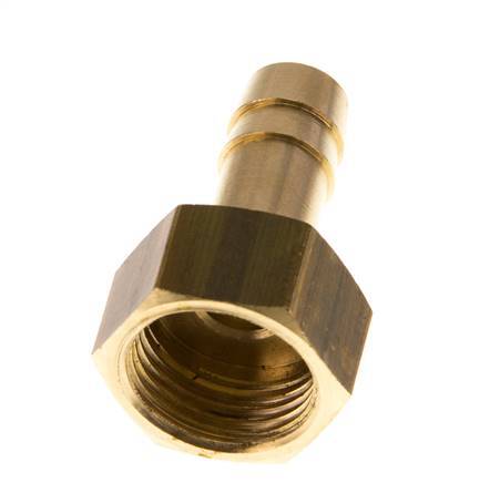 G 3/8'' x 9mm Brass Hose barb 16 Bar [2 Pieces]