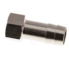 G 1/4'' x 13mm Nickel plated Brass Hose barb 16 Bar [2 Pieces]