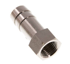 G 1/4'' x 13mm Nickel plated Brass Hose barb 16 Bar [2 Pieces]