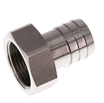G 1'' x 25mm Acero inoxidable Llave de manguera 40 Bar