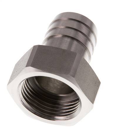 G 1'' x 25mm Acero inoxidable Llave de manguera 40 Bar