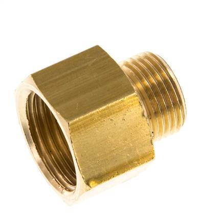 G 1/2'' x G 3/8'' F/M Brass Reducing Ring 16 Bar [2 Pieces]