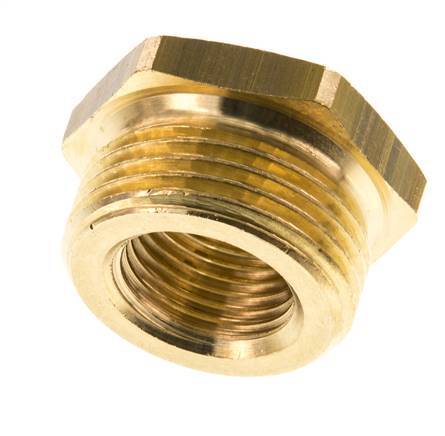 G 1/2'' x G 1'' F/M Brass Reducing Ring 16 Bar [2 Pieces]