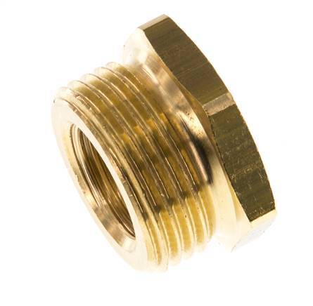 G 1/2'' x G 1'' F/M Brass Reducing Ring 16 Bar [2 Pieces]