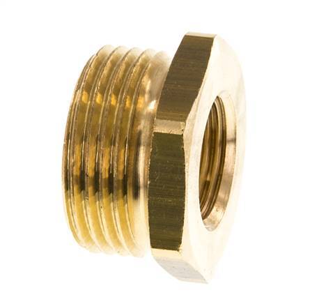 G 1/2'' x G 1'' F/M Brass Reducing Ring 16 Bar [2 Pieces]
