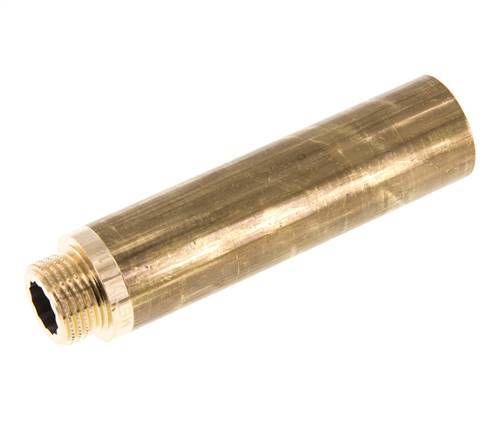 G 1/2'' F/M Extensión de latón DIN 3523 - 100 mm
